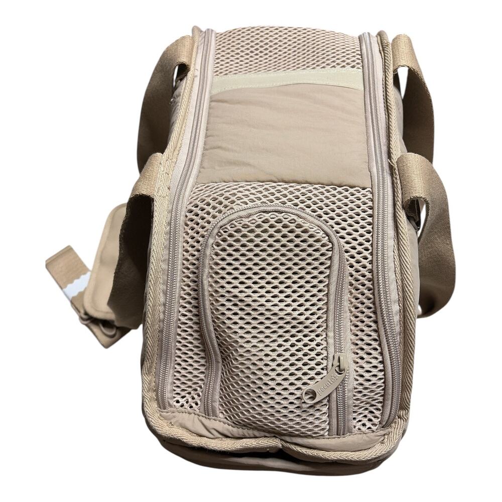 Pecute Non-Collapsible Soft Pet Carrier Purse Bag in Khaki - Picture 5 of 5